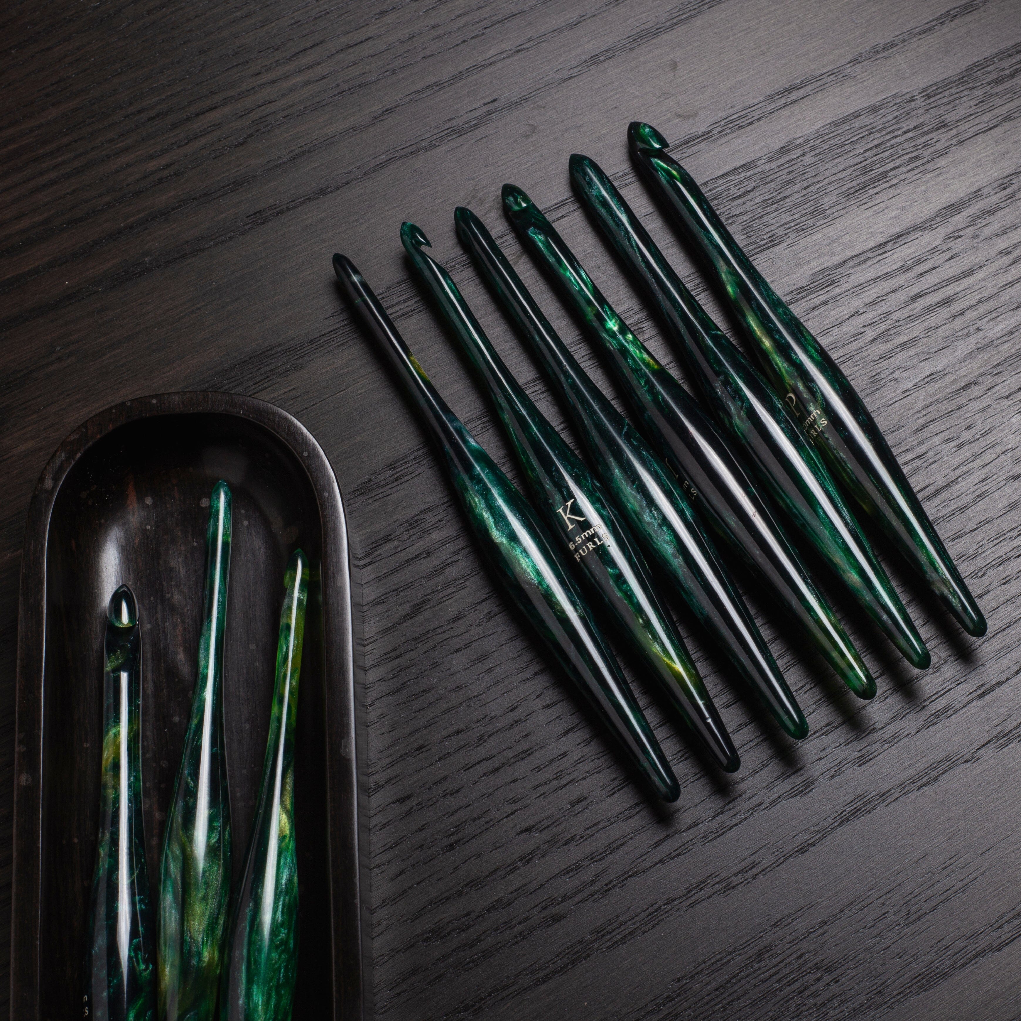 Limited Edition Vixen Streamline Resin Crochet Hooks Streamline Resin FurlsCrochet