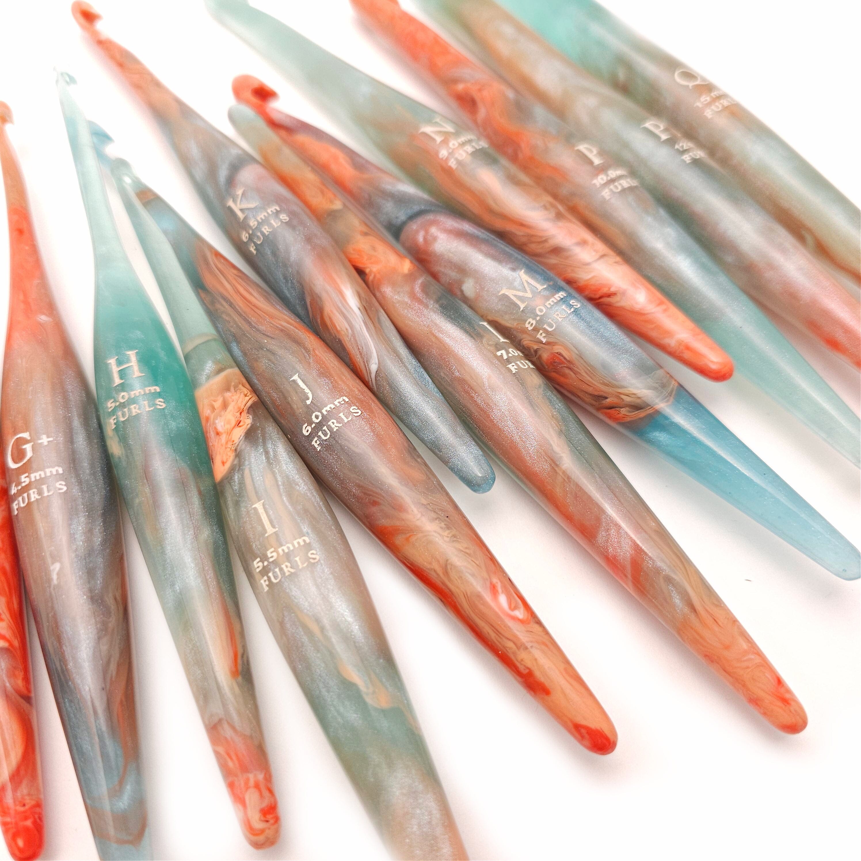 Andromeda Streamline Galaxy Crochet Hooks Galaxy Streamline FurlsCrochet