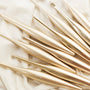 Gold Streamline Metal Crochet Hooks Metal Streamline FurlsCrochet