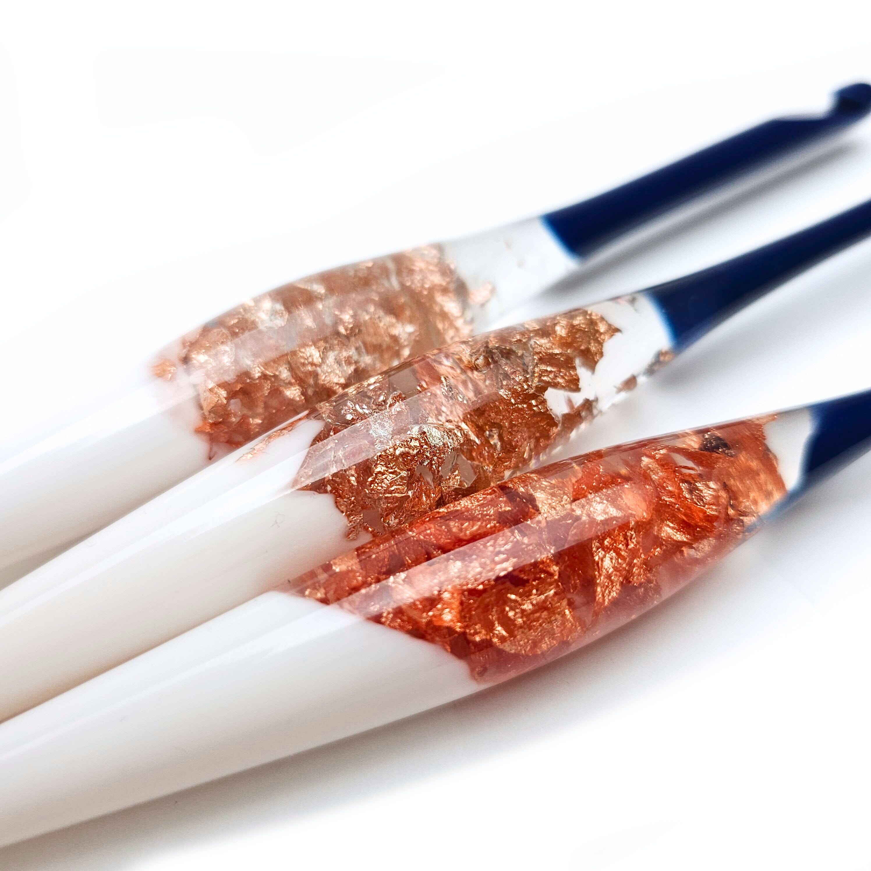 Limited Edition Nautilus Streamline Resin Crochet Hooks FurlsCrochet