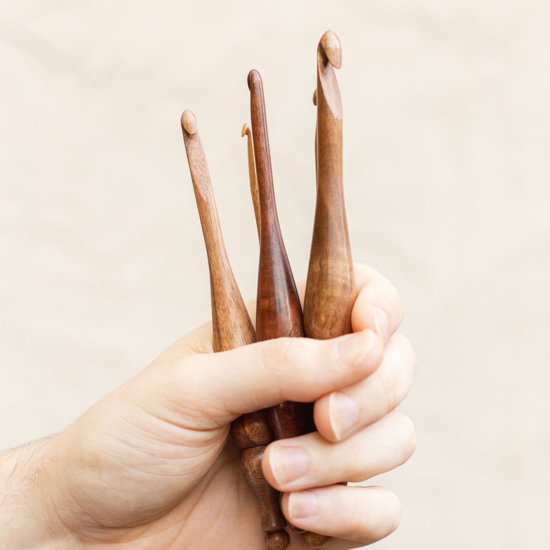 Alpha Series American Walnut Crochet Hook Alpha Hook FurlsCrochet