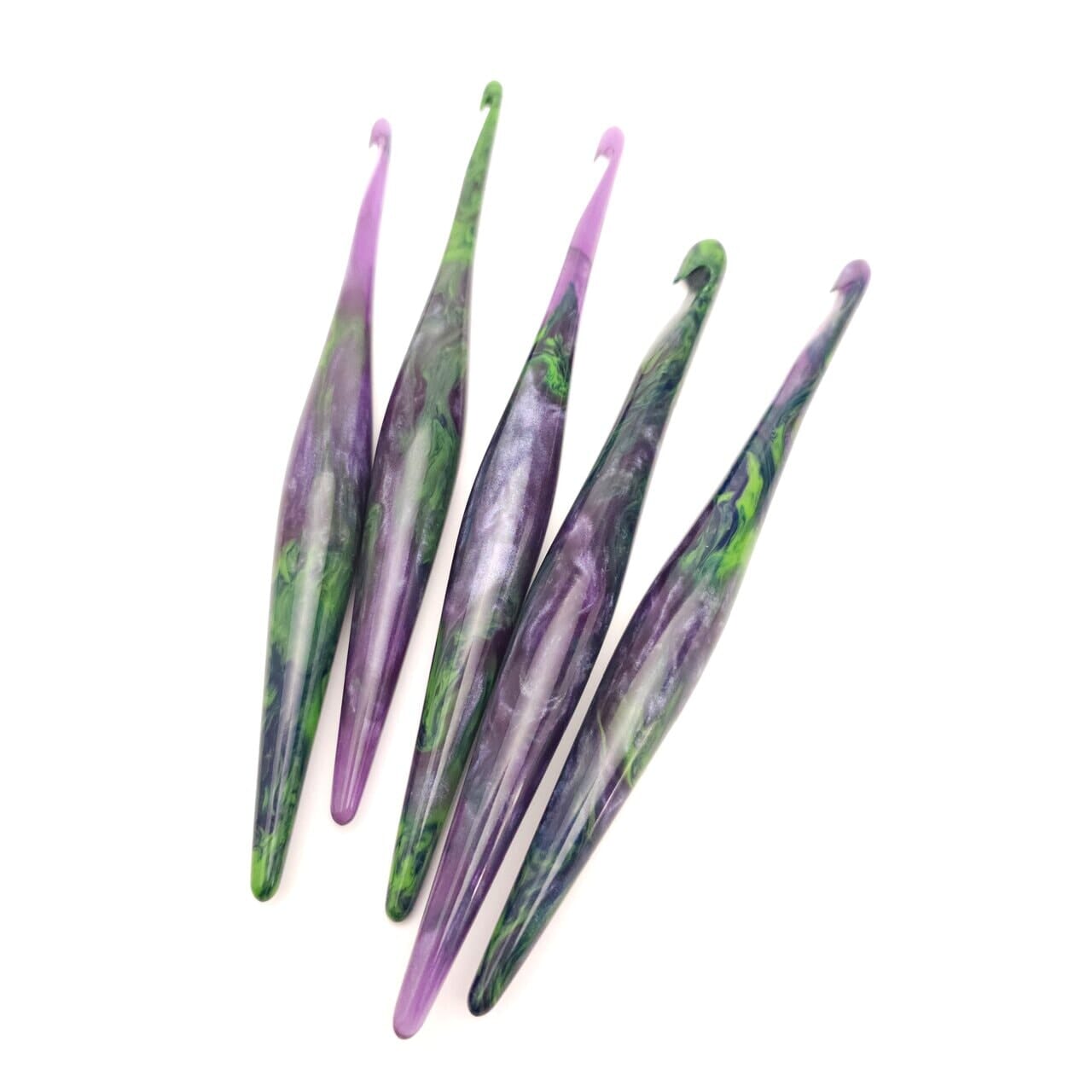 Limited Edition Borealis Streamline Galaxy Crochet Hooks Galaxy Streamline Furls