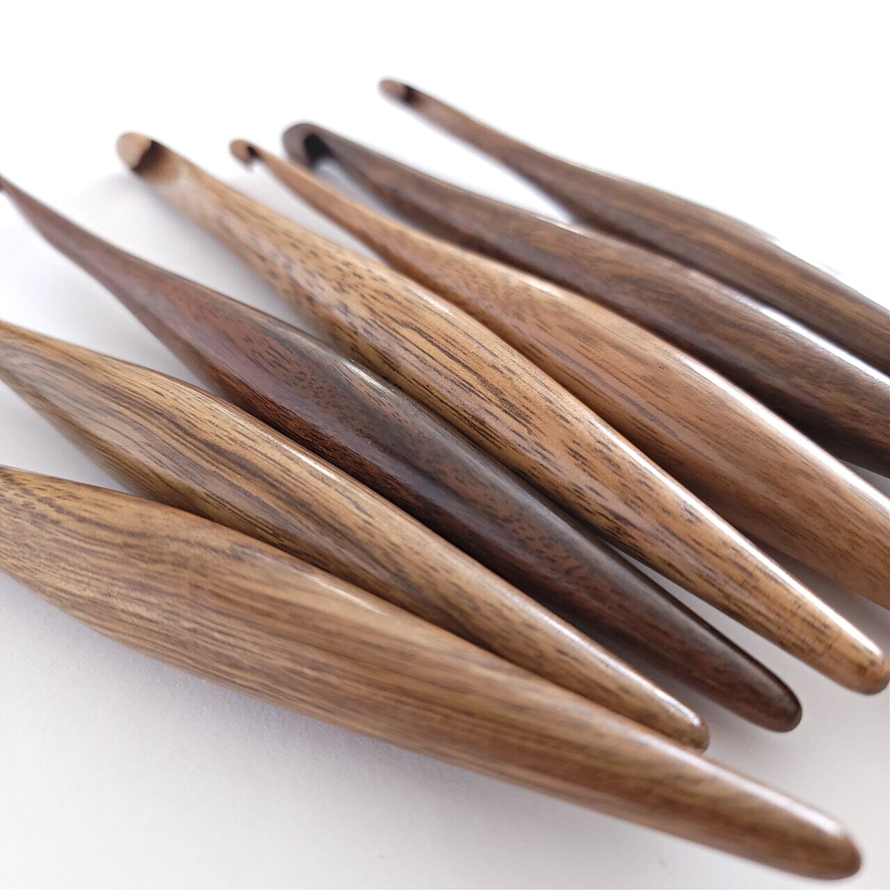 Laurel Streamline Wood Crochet Hooks FurlsCrochet