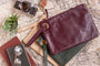 Blair Leather Hook Clutch Leather Accessories FurlsCrochet 