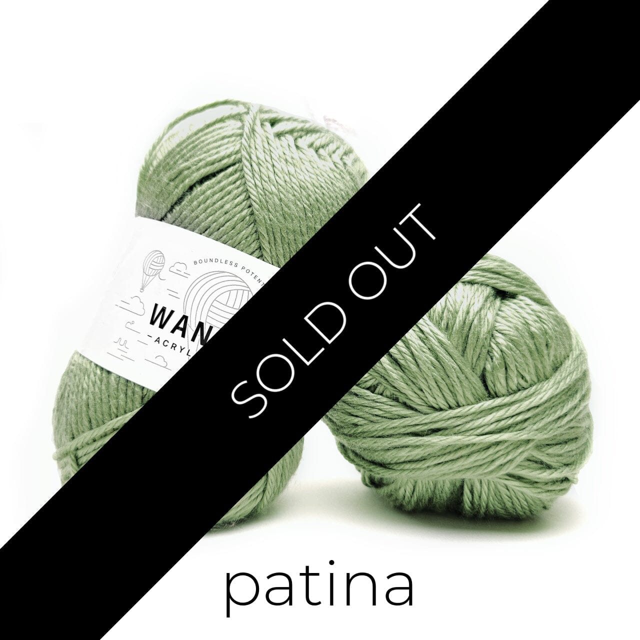 Wander Acrylic Yarn Yarn FurlsCrochet Patina 